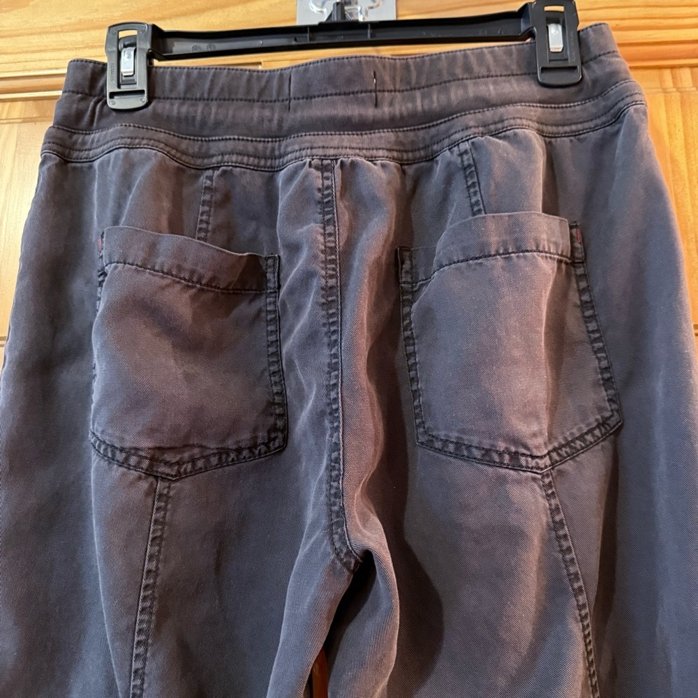 Anthropologie Utility Jogger Pants charcoal grey size small - Picture 6 of 11